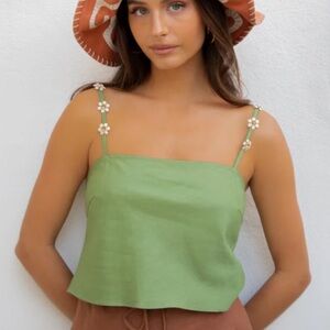 VRG GRL Floria Cami // Green